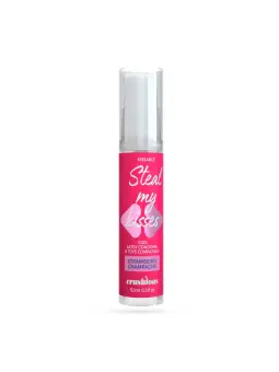 GEL LUBRIFICANTE STEAL MY KISSES COM SABOR A CHAMPANHE COM MORANGO CRUSHIOUS 10ML