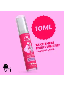GEL LUBRIFICANTE STEAL MY KISSES COM SABOR A CHAMPANHE COM MORANGO CRUSHIOUS 10ML