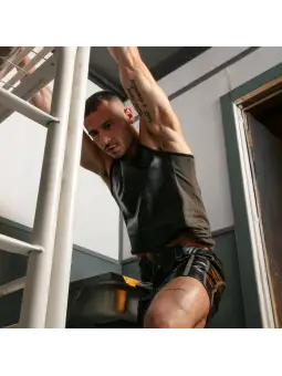 TOP RUB IT TANKTOP LOCKER GEAR CAQUI