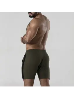 CALÇÃO SIDE STRIP SHORT CAQUI LOCKER GEAR