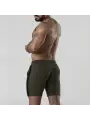 CALÇÃO SIDE STRIP SHORT CAQUI LOCKER GEAR