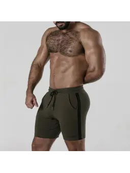 CALÇÃO SIDE STRIP SHORT CAQUI LOCKER GEAR