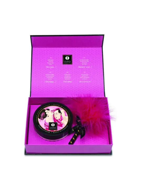 PÓ CORPORAL BEIJÁVEL - SENSAÇÃO DE FRAMBOESA - 2.65 OZ / 75 GR - SHUNGA