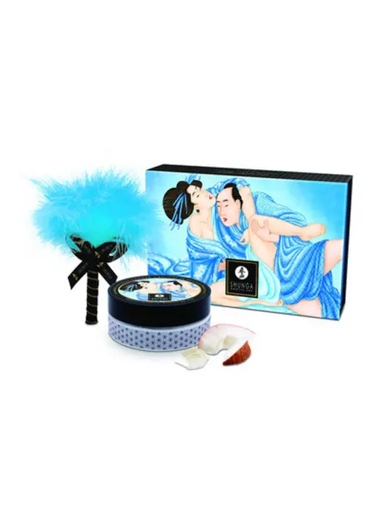 PÓ CORPORAL BEIJÁVEL - EMOÇÕES DE COCO - 2.65 OZ / 75 GR - SHUNGA