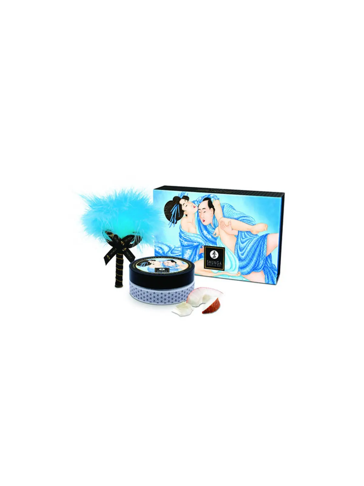 PÓ CORPORAL BEIJÁVEL - EMOÇÕES DE COCO - 2.65 OZ / 75 GR - SHUNGA