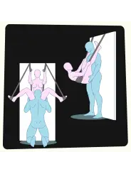 BALOIÇO DE PORTA DELUXE SEX DOOR SWING CRUSHIOUS
