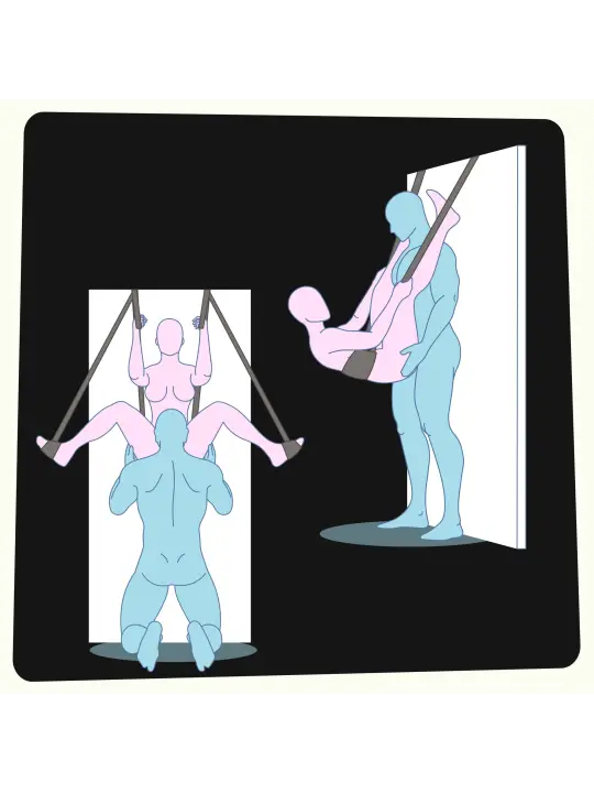 BALOIÇO DE PORTA DELUXE SEX DOOR SWING CRUSHIOUS
