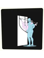 BALOIÇO DE PORTA DELUXE SEX DOOR SWING CRUSHIOUS