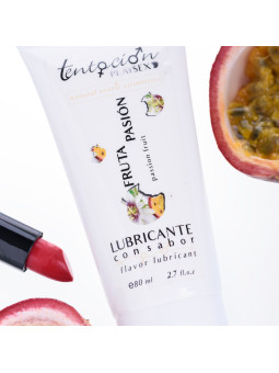 LUBRIFICANTE COM SABOR A MARACUJÁ 80ML TENTACIÓN PLAY SEX