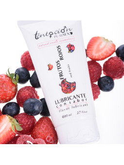 LUBRIFICANTE COM SABOR A FRUTOS VERMELHOS 80ML TENTACIÓN PLAY SEX