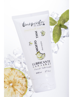 LUBRIFICANTE COM SABOR A MOJITO THAI 80ML TENTACIÓN PLAY SEX