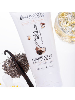 LUBRIFICANTE COM SABOR A BOURBON DE BAUNILHA 80ML TENTACIÓN PLAY SEX