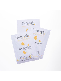 20 MONODOSES DE LUBRIFICANTE COM SABOR A MARACUJÁ 5ML TENTACIÓN PLAY SEX