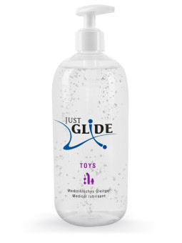 LUBRIFICANTE À BASE DE ÁGUA JUST GLIDE PARA BRINQUEDOS 500ML