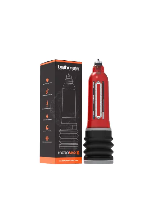 BOMBA PARA PÉNIS HYDROMAX 8 - BATHMATE VERMELHA