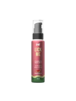 GEL BEIJÁVEL COM EFEITO CALOR E SABOR A MELANCIA LICK ME INTT 50ML