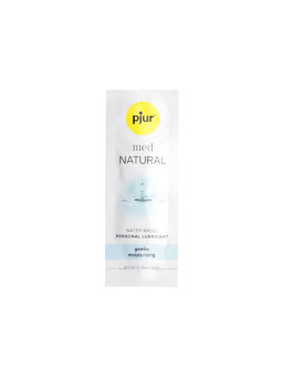 PJUR LUBRIFICANTE MED NATURAL À BASE DE ÁGUA 2 ML