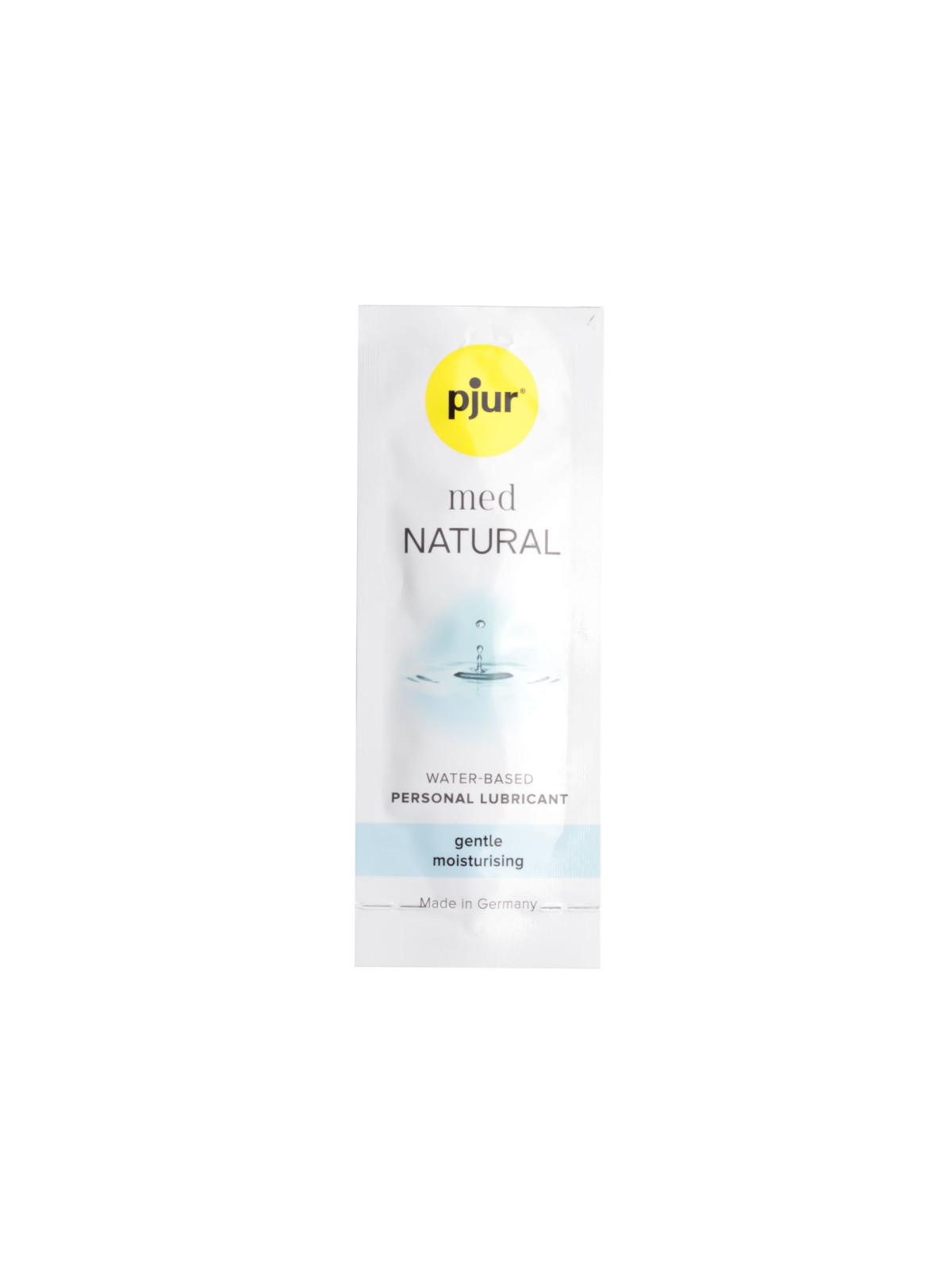PJUR LUBRIFICANTE MED NATURAL À BASE DE ÁGUA 2 ML
