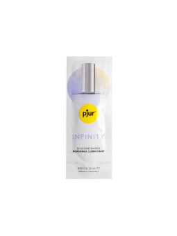 PJUR INFINITY LUBRIFICANTE PESSOAL À BASE DE SILICONE 1,5 ML