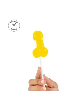 CHUPA CHUPA FORMA DE PÉNIS COM SABOR A PIÑA COLADA SECRET PLAY