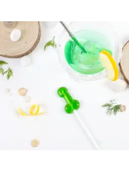 CHUPA CHUPA FORMA DE PÉNIS COM SABOR A CAIPIRINHA SECRET PLAY