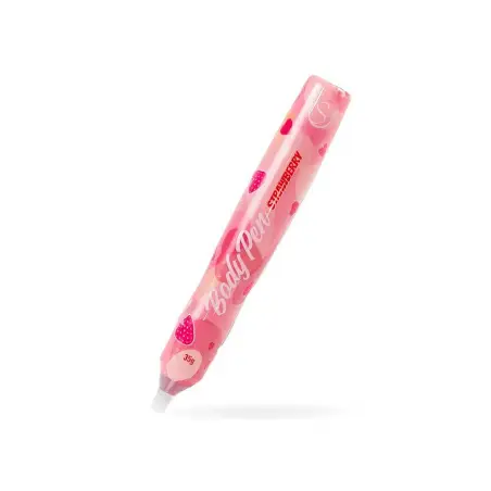CANETA DE PINTURA CORPORAL MORANGO SECRET PLAY