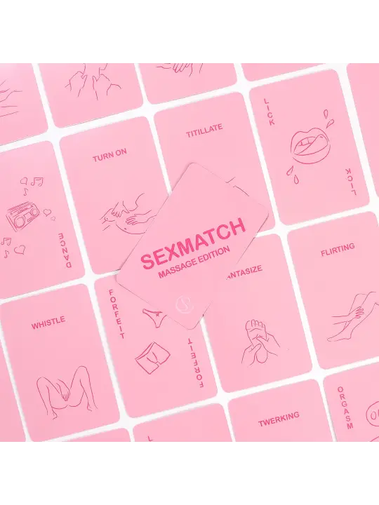 JOGO SEXMATCH MASSAGE EDITION - PT/EN/DE/DE/FR/NL/PT/IT/PL - SECRET PLAY