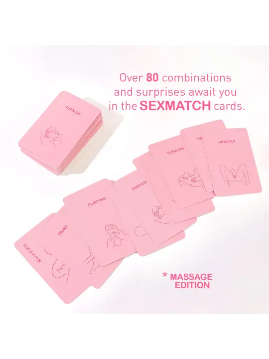 JOGO SEXMATCH MASSAGE EDITION - PT/EN/DE/DE/FR/NL/PT/IT/PL - SECRET PLAY