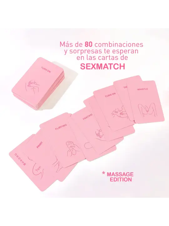JOGO SEXMATCH MASSAGE EDITION - PT/EN/DE/DE/FR/NL/PT/IT/PL - SECRET PLAY