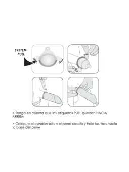 PRESERVATIVOS PULL SEM LÁTEX 144 UNIDADES SENSITEX