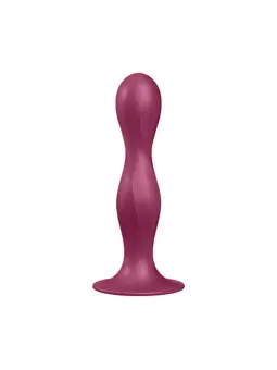 DILDO CINÉTICO DOUBLE BALL-R  WEIGHTED DILDO VERMELHO SATISFYER