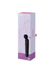 VARINHA PLANET WAND-ER PRETO/ROSE GOLD SATISFYER