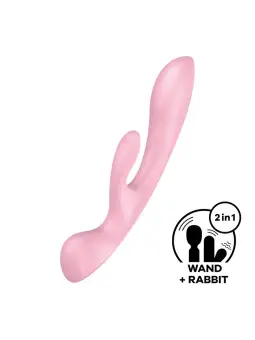 MULTI VIBRADOR TRIPLE OH ROSA SATISFYER