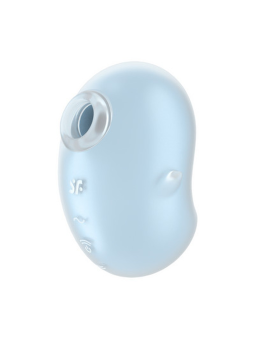 VIBRADOR CUTIE GHOST - AIR PULSE VIBRATOR - AZUL SATISFYER