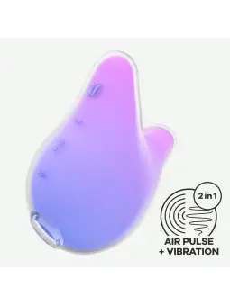 ESTIMULADOR MERMAID VIBES VIOLETA/ROSA SATISFYER