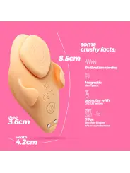 ATLANTIS VIBRADOR DE CUECA COM COMANDO À DISTÂNCIA CRUSHIOUS