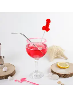 CHUPA CHUPA FORMA DE PÉNIS COM SABOR A DAIQUIRI COM ÁLCOOL SECRET PLAY
