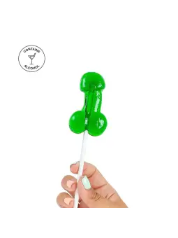 CHUPA CHUPA FORMA DE PÉNIS COM SABOR A MOJITO COM ÁLCOOL SECRET PLAY