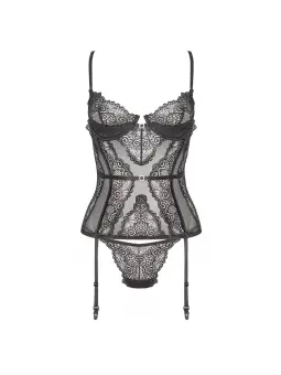 CORPETE E TANGA RAVENNA PRETO BEAUTY NIGHT FASHION