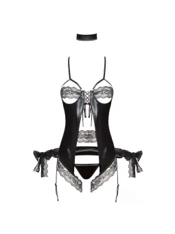 CONJUNTO BODY SHAQUILA PRETO BEAUTY NIGHT FASHION