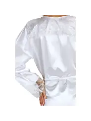 ROBE E TANGA FABIENNE BRANCO BEAUTY NIGHT FASHION