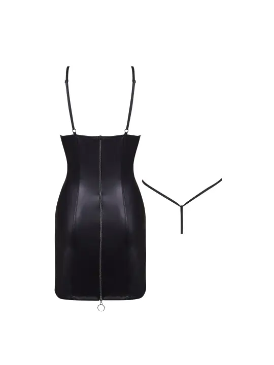VESTIDO E TANGA LEXI PRETO BEAUTY NIGHT FASHION