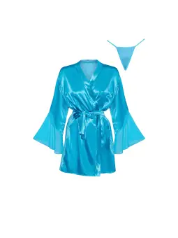 ROBE E TANGA MARLENE TURQUESA BEAUTY NIGHT FASHION