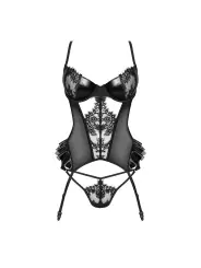 CORPETE E TANGA RAFAELLA PRETO BEAUTY NIGHT FASHION