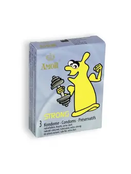 PRESERVATIVOS STRONG 3 UNIDADES