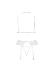 CONJUNTO DE 3 PEÇAS NOEMI BRANCO BEAUTY NIGHT FASHION