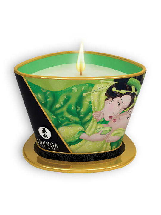 VELA DE MASSAGEM SHUNGA ZENITUDE CHÁ VERDE 170ML