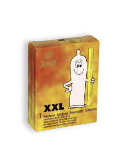 PRESERVATIVOS XXL 3 UNIDADES