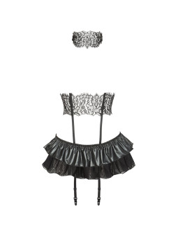 CONJUNTO DE 3 PEÇAS BERENICE PRETO BEAUTY NIGHT FASHION