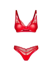 CONJUNTO DE 2 PEÇAS ALIOSA VERMELHO OBSESSIVE